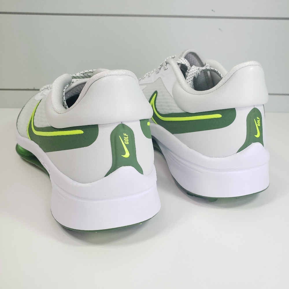 Nike Air Zoom Infinity Tour Next% Wide White Treeline Golf Shoes Men's size 10.5 - Picture 7 of 10